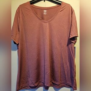 Athletic Works Women's Active Textured V-Neck Knit T-Shirt
Sizes XXL -XXXL